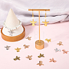 40Pcs 5 Colors Tibetan Style Alloy Pendants FIND-SC0016-64-3