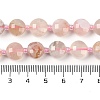 Natural Cherry Blossom Agate Beads Strands G-B094-A02-01-5