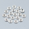 925 Sterling Silver Bead Caps STER-T002-87S-1