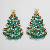 DIY Christmas Tree Display Decor Diamond Painting Kits XMAS-PW0001-102-2