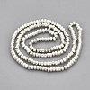 Electroplate Non-magnetic Synthetic Hematite Beads Strands G-T114-32-3