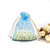 Gold Stamping Moon & Star Organza Drawstring Gift Storage Bags PW-WG08560-45-1