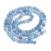 Natural Devil Blue Aquamarine Beads Strands LS-G-P629-A03-03-3