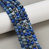 Dyed Natural Regalite/Imperial Jasper/Sea Sediment Jasper Beads Strands G-B124-C04-02-5
