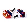 Handmade Lampwork Pendants LAMP-T024-04M-2