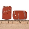 Natural Red Jasper Pendants G-K354-14G-3