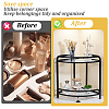 2 Bags Desktop Iron Shower Corner Shelves ODIS-WA0001-31-4