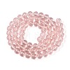 Transparent Glass Bead Strands GLAA-R095-12mm-26-2