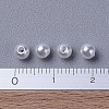 Imitated Pearl Acrylic Beads LS-X-PACR-4D-1-4