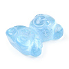 Transparent Resin Bear Cabochons RESI-N039-02-4