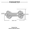 304 Stainless Steel Pendants SA-OY002-02P-02-2
