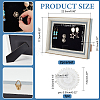 ABS Plastic Earring Display Stands EDIS-WH0031-02A-4