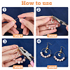 DICOSMETIC DIY Geometry Earring Making Kit STAS-DC0015-44-5