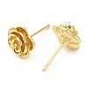 Flower Alloy Stud Earrings for Women PALLOY-Q447-13LG-2