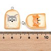 Resin Imitation Food Pendants RESI-D023-03-3