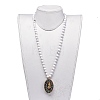 Buddhist Jewelry NJEW-JN02656-02-4