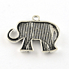 Elephant Tibetan Style Alloy Pendants X-TIBEP-R344-52AS-LF-2