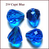 Imitation Austrian Crystal Beads SWAR-F062-10x8mm-25-1