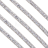 5 Yards Self Adhesive Resin Rhinestone Tape DIY-SP0002-49E-1