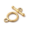 Ion Plating(IP) 304 Stainless Steel Toggle Clasps STAS-H212-19G-2