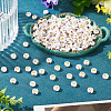 500Pcs Plating Acrylic Beads PACR-TADJ0001-01Q-4
