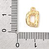 Brass Charms KK-P340-01G-D-3