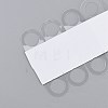 Transparent PVC Self Adhesive Hang Tabs X-CDIS-Z001-02A-3