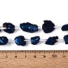 Electroplate Raw Rough Natural Amethyst Beads Strands G-Q610-06A-5