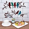 Iron Laser Cut Metal Wall Art Decor HJEW-WH0042-39-3