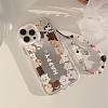 Cat Mirrored Axrylic Mobile Phone Cover PW-WG472D8-07-1