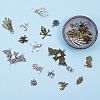 Halloween Jewelry Tibetan Style Pendants TIBEP-SC0001-20-2