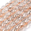 Natural Herkimer Diamond Beads Strands G-Z115-C03-6mm-2