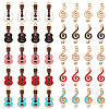 40Pcs 10 Styles Alloy Enamel Pendants FIND-ME0001-94-1