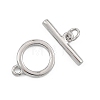 SHEGRACE Brass Toggle Clasps XGR0123P-157P-1