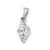 304 Stainless Steel Pendants SA-CBA34D4-02A-P-1