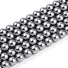 Baking Paint Pearlized Glass Pearl Bead Strands X-HY-N002-4mm-A01-2