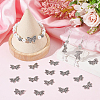 100Pcs Tibetan Style Alloy Connector Charms FIND-SC0006-17-4