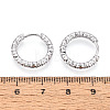 304 Stainless Steel Hoop Earrings LS-STAS-T074-26P-3