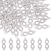 50Pcs Alloy Crystal Rhinestone Links/Connectors ALRI-FH0001-25P-1