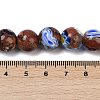 Handmade Millefiori Lampwork Beads Strands LAMP-G166-12B-4