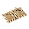 304 Stainless Steel Locket Pendants STAS-K329-01A-G-2