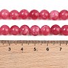 Dyed Natural White Jade Beads Strands GG-CBAD029-A10-8mm-4