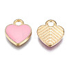 Alloy Enamel Charms X-ENAM-S121-041I-2