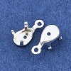 Brass Sew on Prong Settings KK-C163-13A-S-2