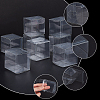 40Pcs Square PET Clear Party Favor Gift Box DIY-BC0006-41B-5