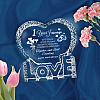 Heart with Word K9 Glass Figurines DJEW-WH0026-001-4