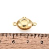 Brass Box Clasps KK-Q074-12G-4