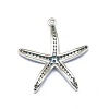 Alloy Micro Pave Cubic Zirconia Pendants PALLOY-F249-15A-P-2