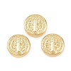 Brass Beads KK-C162-088C-G-1