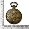 Flat Round Alloy Pendant Cabochon Settings PALLOY-J414B-AB-NF-4